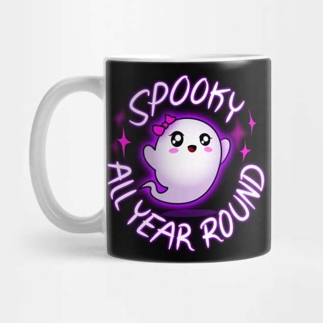 Cute Ghost Spooky All Year Round by PnJ